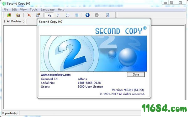 Second Copy破解版下载-文件备份工具Second Copy v8.0.20.0 破解版下载