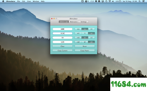 Ohmulator下载-电路计算器Ohmulator for Mac v1.1 最新版下载