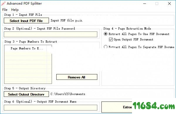 Advanced PDF Splitter免费版下载-PDF拆分软件Advanced PDF Splitter v1.2 最新免费版下载