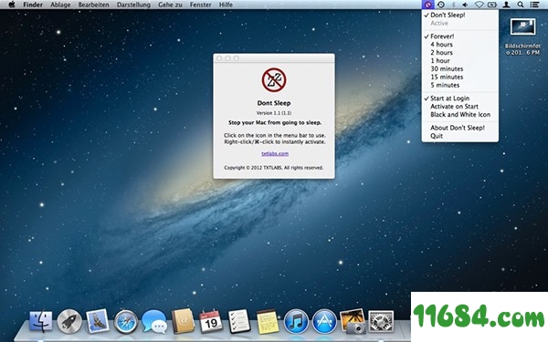 Dont Sleep下载-防止电脑休眠Dont Sleep for Mac最新版下载v1.1 