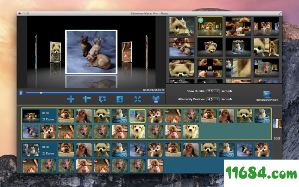 Slideshow Maker HD下载（暂未上线）-视频编辑软件Slideshow Maker HD for Mac v3.3.7 最新版下载