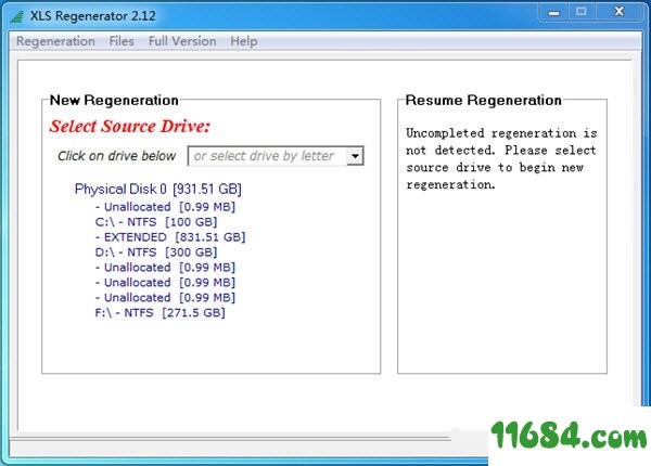 XLS Regenerator下载-Excel文件修复工具XLS Regenerator v2.12 最新免费版下载