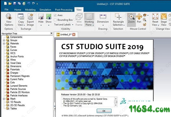 CST Studio Suite 2019破解版下载-电磁仿真软件CST Studio Suite 2019 破解版下载