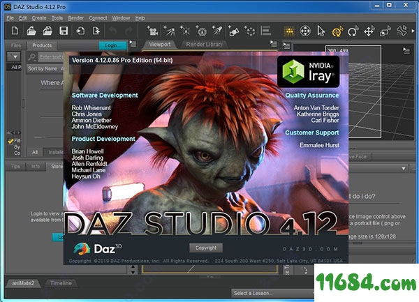 DAZ Studio Pro破解版下载-DAZ Studio Pro v4.12.1.118 中文破解版下载