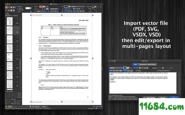 PDF Vsdx Editor下载-PDF编辑器PDF Vsdx Editor for Mac v2.1 最新版下载