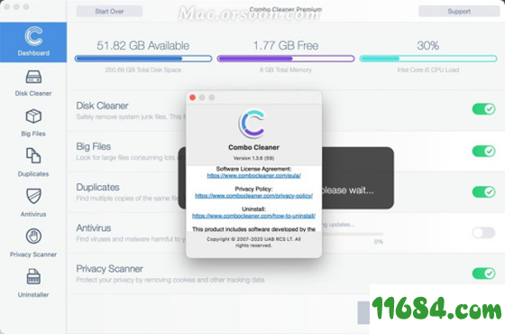 Combo Cleaner下载-系统清理和反病毒软件Combo Cleaner for MacOS v1.3.6 最新版下载