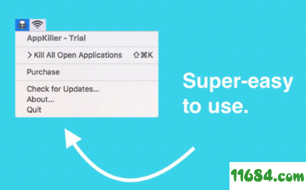 AppKiller下载-一键关闭应用AppKiller for Mac v3.0 最新版下载