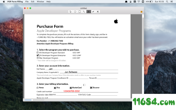 PDF Form Filling下载-PDF签名软件PDF Form Filling for Mac v1.0 最新版下载