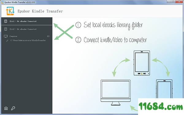 Epubor Kindle Transfer免费版下载-电子书传输工具Epubor Kindle Transfer v1.0.2.221 最新免费版下载