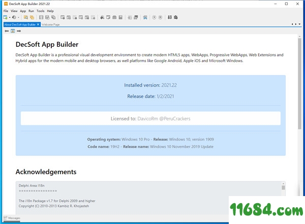 App Builder破解版下载-web可视化开发工具App Builderv2021.22特别版下载