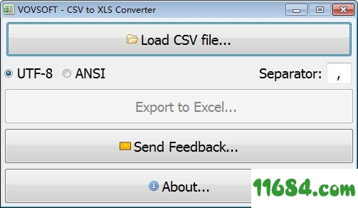 CSV to XLS Converter下载-CSV转XLS转换器CSV to XLS Converter v1.1 最新免费版下载