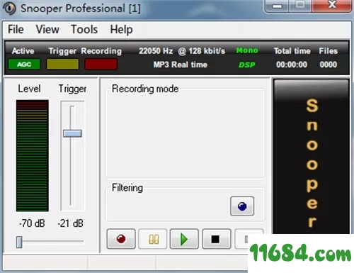 Snooper Pro便携版下载-实时录音软件Snooper Pro v3.2.2 绿色便携版下载