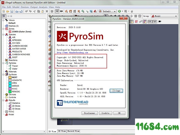 PyroSim破解版下载-火灾模拟软件PyroSim 2020 破解版下载