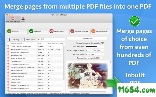 PDF Joiner Merge‪r免费版下载-PDF合并软件PDF Joiner Merger for Mac v12.1 免费版下载