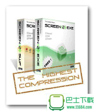 史上最小的电脑桌面录制软件Screen2Exe下载-史上最小的电脑桌面录制软件Screen2Exe绿色版下载V3.6.2728