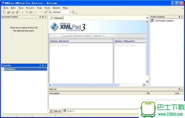 Xml开发工具WMHelp XmlPad v3.0.2.1 绿色免费版下载