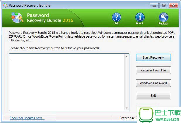 密码恢复工具套装Password Recovery Bundle 2016 v4.2 注册版下载