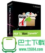 PDF格式转换工具opoosoft PDF To More Converte v5.0 注册版下载