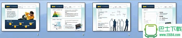 NordriDesign出品web2.0网页动画版ppt模板官方下载-Nordri Design出品web2.0网页动画版ppt模板下载