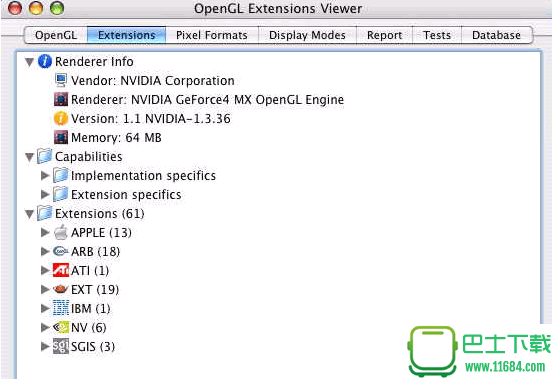 显卡测试工具OpenGL Extension Viewer 4.5.1 官方最新版下载