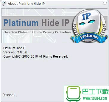 IP地址隐藏工具PlatinumHideIP3.3.2.6下载-IP地址隐藏工具Platinum HideIP 3.3.2.6 绿色破解版下载