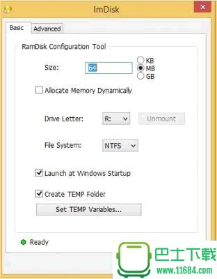ImDisk Toolkit下载-ImDisk Toolkit（支持动态的内存盘）下载v20161230