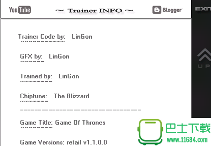 《权力的游戏》修改器+8下载-《权力的游戏》修改器+8 by LinGon下载v1.1.0.0