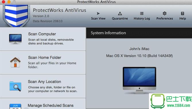 mac杀毒安全软件ProtectWorks AntiVirus for Mac v2.0.8 最新版下载
