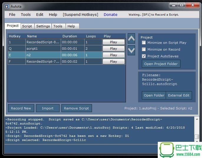 Niatask(鼠标键盘活动记录工具)下载-Niatask(鼠标键盘活动记录工具)最新版下载v1.0.46