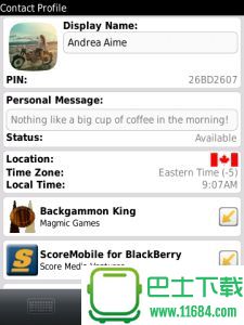 黑莓手机生产商RIM推出BlackBerry Messenger 6