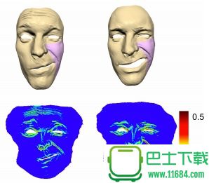 微软研发3D人脸扫描 可识别和转换人物面部表情