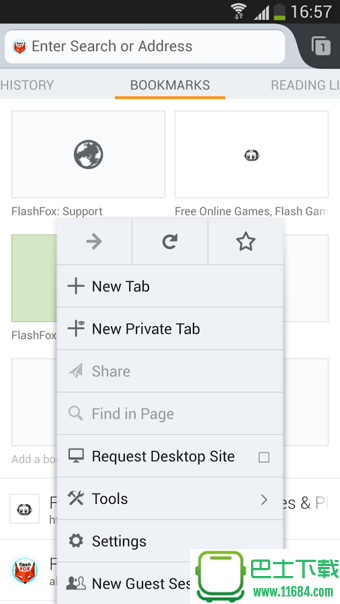 FlashFox浏览器 v45.5.1 安卓版下载