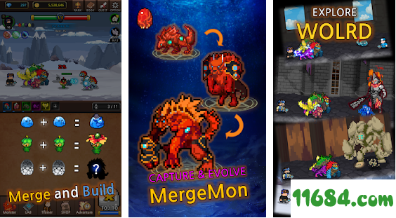 神奇宝贝-怪物收集RPG（放置、合成、过关）V4.0 安卓版下载
