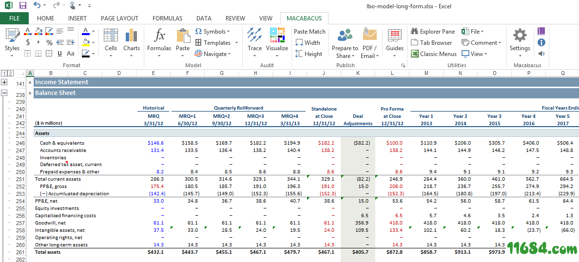 Macabacus for Microsoft Office（Office尤其是Excel插件）8.11.4下载