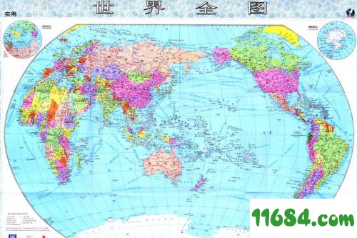 超高清世界地图下载-超高清世界地图(JPG格式)下载