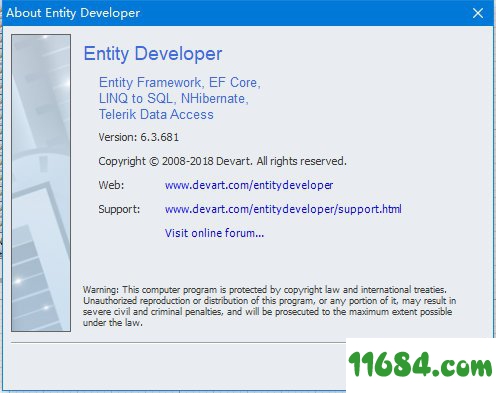 .NET数据库建模神器Devart Entity Developer Professional 6.3.681 完美破解版下载