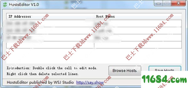 HostsEditor下载-Hosts编辑器HostsEditor v1.0 绿色版下载