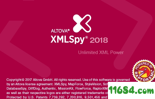 Altova XMLSpy2018注册版下载-XML文本编辑器Altova XMLSpy2018 中文版(附注册码)下载