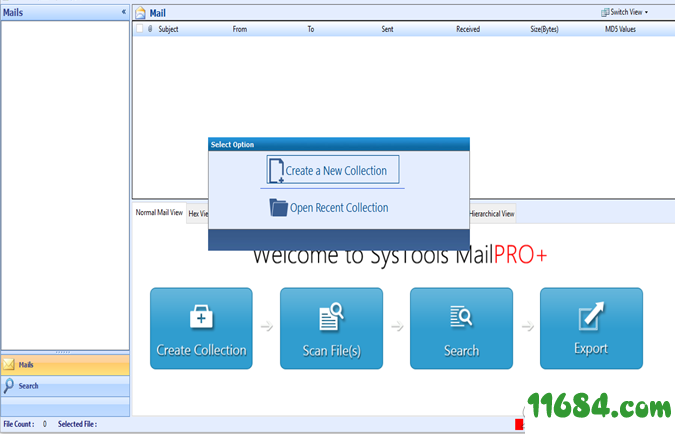SysTools MailPro破解版下载-电子邮件导出软件SysTools MailPro v1.0.0.0 绿色版下载