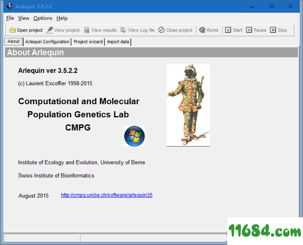 人类遗传学数据分析工具下载-Arlequin(人类遗传学数据分析工具) v3.5.2.2 最新版下载