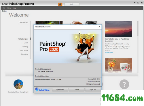 Corel PaintShop Pro破解版下载-图形设计软件Corel PaintShop Pro 2020 v22.0.0.112 破解版(附破解补丁)下载