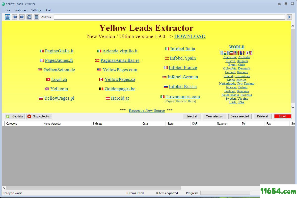 Yellow Leads Extractor下载-Yellow Leads Extractor 6.0.0 中文免费版下载
