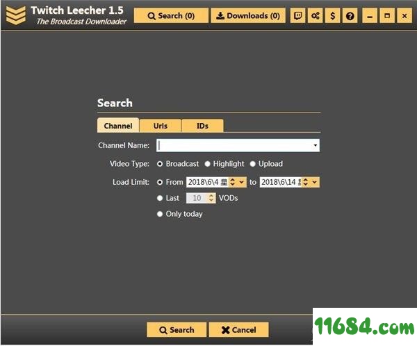 Twitch Leecher下载-Twitch视频下载器Twitch Leecher v1.5.6 最新版下载
