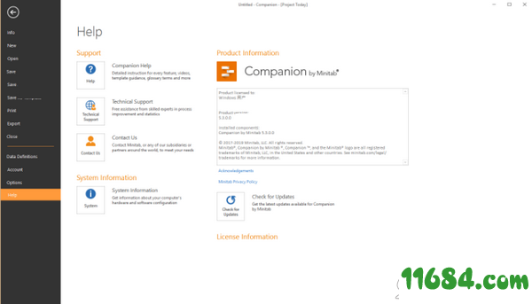 MiniTAB Quality Companion破解版下载-数据分析工具MiniTAB Quality Companion v5.3 破解版(附破解文件)下载