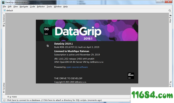 DataGrip 2019激活码下载-DataGrip 2019激活码 32位/64位通用版下载