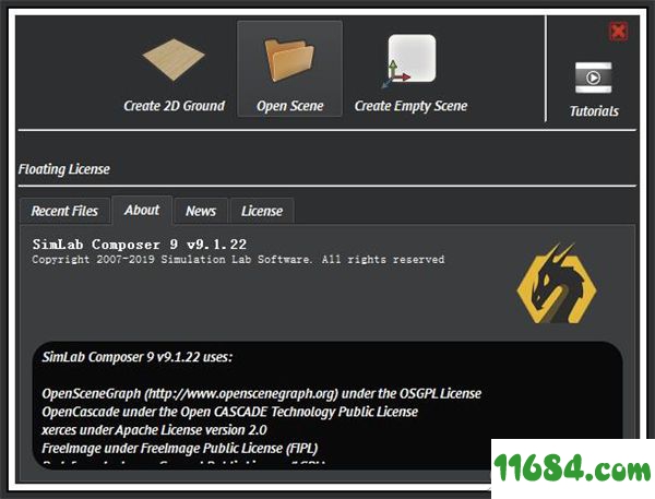 SimLab Composer破解版下载-3D场景创建软件SimLab Composer v9.1.22 汉化破解版(附破解补丁)下载