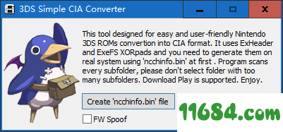 3DS Simple CIA Converter下载-3DS转CIA工具3DS Simple CIA Converter v4.3 最新版下载