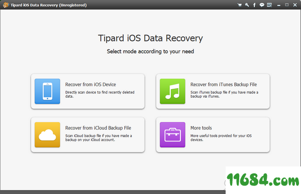 iOS Data Recovery下载-苹果数据恢复软件Tipard iOS Data Recovery v8.3.26 最新版下载