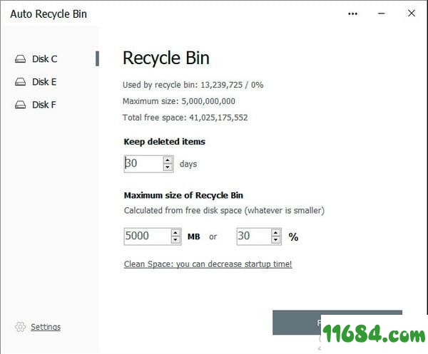 Auto Recycle Bin下载-系统优化软件Auto Recycle Bin v1.0.3 最新版下载