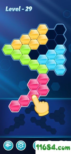 方块六角拼图手游下载-方块六角拼图 v1.6.0 苹果版下载